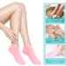 Silicone Moisturizing Socks Women Foot Spa Pedicure Silicone Socks Foot Mask Exfoliating Beach Protective Gel Socks Anti Slip Aloe Socks for Dry Cracked Feet Calluses Foot Care (Pink) - Buy Online on GoSupps.com