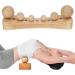 Psoas Muscle Release Tool - 6 Massage Heads Trigger Point Wood Therapy Massager for Relaxation - Buy Online on GoSupps.com