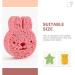 Beaupretty 4Pcs Loofah Sponge Set - Star Bear & Bunny Shaped Bath & Shower Scrubber for Deep Cleaning - Perfect for Body Wash - Buy Online on GoSupps.com