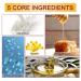 3 Pairs Moisturizing Peeling Hand Mask with Honey & Milk - Natural Plant Extracts Collagen Brightening & Anti-Aging Repair - Buy Online on GoSupps.com