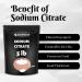 Sodium Citrate Powder 5LB - 100% Pure Bulk Ingredient by Essencea | Premium Quality Supplement - 80oz - Buy Online on GoSupps.com