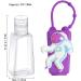 Ulife Mall Portable Travel Bottles for Children - Set of 6 30ml Wasteland-Proof Refillable Plastic Containers for Soap & Lotion - Astronaut Design - Buy Online on GoSupps.com