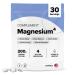 COMPLEMENT Magnesium- 4 Bioavailable Forms for Relaxation Sleep Muscle Recovery Stress & Mood Support- Magnesium Malate Taurate Bisglycinate & Orotate- Gentle on stomach- 200mg 60 Vegan Capsules