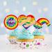 GORWERY 20pcs Gay Pride Cupcake Toppers Love is Love Cupcake Picks for Pride Month LGBTQ Gay Rainbow Pride Day Party Appetizers Dessert Cake Decorations - Buy Online on GoSupps.com