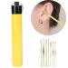 Stainless Steel Ear Pick Spoon and Spiral Ear Wax Cleaner Set - Gold | Earwax Removal Kit - Buy Online on GoSupps.com