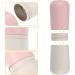 Shop VOCOSTE Portable Bamboo Toothbrush Case - Travel Holders in Pink Gray White | Eco-Friendly & Compact Design - Buy Online on GoSupps.com