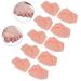 5 Pairs Soft Gel Toe Separator Spacers for Bunion Valgus Correction - Buy Online on GoSupps.com