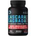 DEDICAD Cascara Sagrada Capsules 5 Months 6550mg Equivalent Combined 10 Herbs Senna Psyllium Husk Licorice Flaxseed Aloe Vera Ginger & More - Support Digestive & Immune Health - 150 Veggie Pills