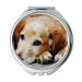 YENDOSTEEN Mirror Compact Mirror Adorable Animal Canine Cute Dog Furry Pet Pocket Mirror portable mirror