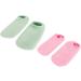 Qukaim Moisturizing Spa Socks Moisturizing Gel Spa Socks Set of 2 Repair Nourishing Green Slip-Resistant Socks for Dry Cracked Feet - Buy Online on GoSupps.com