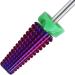 PANA Nail Carbide 5 in 1 Bit - Two Way Rotate use for Both Left and Right Handed - Fast remove Acrylic or Hard Gel - 3/32" Shank - Manicure Nail Art Drill Machine (Coarse - C Purple) Coarse - C Purple - Buy Online on GoSupps.com