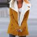 Shop Hanxiulin Oversized Plush Hoodie Jacket for Women | Premium Fleece Winter Coat in Orange - Buy Online on GoSupps.com