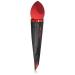 Revlon Professional Blending Brush Makeup Blender Sponge for Liquid Cream Foundation and Concealer 2 Piece Set Red
