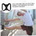 FOMIYES Adjustable Clavicle Support Brace - Belt Straightener & Shoulder Support for Improved Posture - Comfortable Upper Back Brace in Black - Buy Online on GoSupps.com