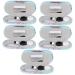 Solustrie 5 sentences double -layer glasses case. Applicable suitcase contact memory sunglasses Glasses Safe contact holder Explangable glasses case frame protective box protective cover suite