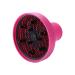Hair Blower Diffuser Folding Silicone Universal Hair Diffuser Home Barbershop Hairdressing Salon Hair Curly Dryer Portable Diffuser(Pink)