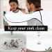Leaflai Beard Apron - Waterproof Beard Bib with Suction Cups | Ultimate Beard Care Gift for Men in White - Buy Online on GoSupps.com