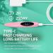 EYECURL Heated Eyelash Curler - Portable 24 Hours Long Lasting Electric Curler - Intelligent Power 0ff - Quick Natural Curlers with Comb for Makeup (Pink) - Buy Online on GoSupps.com