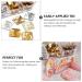 3 Boxes Nail Art Fragments Nail Painting Handicraft Nail Decor Gold Sequins Iaff Sticker Nail Art Foil Glitter Nails Decoration Stickers for Nails Manicure Metal Gold Leaf - Buy Online on GoSupps.com