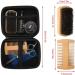 Beard Trimming Kit Mustache Care Set Beard Grooming Kit for men 7 pieces beard oil + balm + beard scissors + beard brush + beard comb + toiletry bag The Premium Men's beard care set ideal as a gift - Buy Online on GoSupps.com