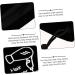 BIUDECO 5 Pcs Hair Dryer Storage Bag Cotton Hairdryer Bag Makeup Bag for Purse Hair Blower Bag Black Flannel - Buy Online on GoSupps.com