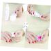  minkissy 325 Pieces Nail Polish Remover Wipes Nail Polish Beauty Supplies White Cotton Sheet Manicure Towel - Buy Online on GoSupps.com