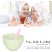 2set Face Mask Applicator Silicone Face Mask Bowl and Stirring Bars Reusable Soft Portable DIY Bowl Brush Set for Skin Care - Buy Online on GoSupps.com