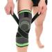 Knee Sleeve,Compression Fit Support -for Joint Pain and Arthritis Relief, Improved Circulation Compression - Wear Anywhere - Single Medium