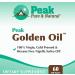 Peak Golden Oil Organic Black Seed Oil Supplement - 60 Capsules | Digestive Health, Skin Nutrition & Joint Comfort - Buy Online on GoSupps.com