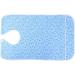 4 Types High Temperature Resistance No Deformation Pratical Dining Aid Bib Bib Apron Catch Food Leaking Soup for Adult the Elderly(27*17*2cm-Flower blue) - Buy Online on GoSupps.com