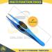 Slanted Grippy Eyebrow Tweezers - G.S Online Store 4 Mix Colors Set - Buy Online on GoSupps.com
