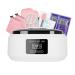 Forever speed paraffin bath for hands and feet set 3400ml Wachsbad Paraffinbad Set for dry rough hau with 900g paraffin wax temperature display 200W accessories great spa gift white