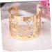 DRESSOOS Skull Cuff Bracelet Open Cuff Bracelet Friendship Bracelets for Women Halloween Friendship Women Bangle Bracelets Black Bracelet Retro Wristband Open Bangle Ghost Miss Gothic Alloy 6.3X5cm Golden - Buy Online on GoSupps.com