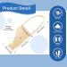 Jinlingnb Toe Separator for Overlapping Toes - Orthopedic Pain Relief & Valgus Correction - Non-Surgical Corrector for Large Toe Bales - Buy Online on GoSupps.com