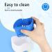 Supaway Dental Retainer Box - 2-Piece Prosthesis Container with Cleaning Brushes | Ideal for False Teeth Storage - Green & Blue - Buy Online on GoSupps.com