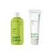 Bundle of ATTITUDE Body Wash, EWG Verified, Dermatologically Tested, Plant and Mineral-Based, Vegan Personal Care Products, Nourishing, Olive Leaves, 16 Fl Oz + Body Cream, Olive Leaves, 8 Fl Oz