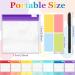 39 Pcs Zippered Pill Pouches for Travel | Reusable Small Pill Organizer Bags + Stickers for Medicine Organization - Buy Online on GoSupps.com
