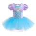MYRISAM Princess Leotards for Girls Ballet Dance Tutu Skirted Ballerina Dress Birthday Fancy Party Halloween Costumes 4-5T 030 Mermaid