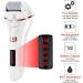 Horn Skin Remover - Waterproof Electric Foot File | Rechargeable Pedicure Tool with 3 Roller Heads for Professional Dead Skin Removal | 1 Pack - Buy Online on GoSupps.com