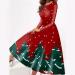 Elegant Hanxiulin Christmas Hoodie Dress for Women | Party Sweatshirt with Bag | Christmas Elk Design | Red Mini Dress XL - Buy Online on GoSupps.com