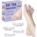Toe Separators for Overlapping Toes 2 Kinds Degree Spreading Correct Toe Soft Silicone