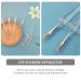 20pcs Makeup Brush Set with Covers | Lip Balm & Lipstick Brushes | Eyeshadow Applicator | Cosmetic Lip Makeup Tools - Buy Online on GoSupps.com