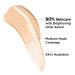CC+ Nude Glow Lightweight Foundation + Glow Serum SPF 40 with Niacinamide, Hyaluronic Acid & Green Tea Extract - Light Medium 1.08 fl oz - Buy Online on GoSupps.com