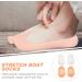 2pairs Socks Foot Protection Covers Men Sock Lotion for Men Foot Covers Men Loafers Shoes Foot Care Covers Invisible Boots Protective Cover Protector Men's Cover Spandex White complexion - Buy Online on GoSupps.com