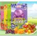 Peelable fruit gummies155g/box grapes mangoes green grapes strawberry flavored gummies Chewing Candy Chinese Snacks Dessert peelable mango gummies Candy gifts (Mango flavor 1box) Mango flavor 1box