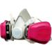3M Household Multi-Purpose Respirator Includes: 1 Facepiece and 1-Pair Organic Vapor Respirator Cartridges with P100 Particulate Filter - Buy Online on GoSupps.com