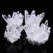 Natural Clear Quartz Crystal Cluster Minerals for Reiki Stone Home Furnishing Decoration crystal stone About 300-400g - Buy Online on GoSupps.com