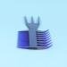 ROYALEAD Retro Oil Hair Comb Set Double Side Tooth Comb for Hair Styling and Anti Static Brush - Buy Online on GoSupps.com