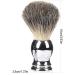 Premium Badger Hair Shaving Brush with Metal Handle | Versatile Shaving Solutions for Every Grooming Need - Buy Online on GoSupps.com