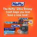 Hefty Ultra Strong Tall Kitchen Trash Bags, Blackout, Clean Burst, 13 Gallon, 80 Count - Buy Online on GoSupps.com